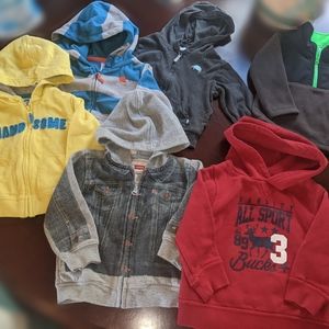 BOGO*** 6 Baby Boy Jackets (12m)